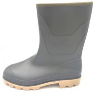 Gumene čizme PVC, podstavljene, zelene, 44