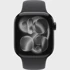 APPLE Watch Series 11, crni (sjajni), aluminij, 42 mm, Sports narukvica crna M/L