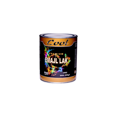 COOL Premium emajl lak 0.20 L, bijeli mat