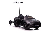 Auto na akumulator BMW M5, crni, lakirani, platofrma za roditelje