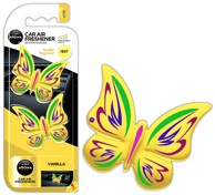 AROMA CAR Osvježivač zraka za auto FANCY SHAPES BUTTERFLY Vanilla