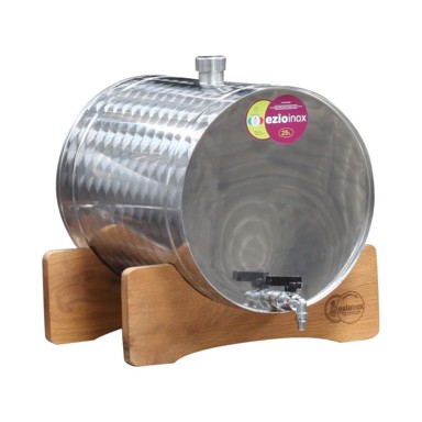 EZIO Inox bačva za rakiju, 25 l