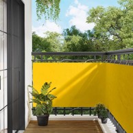 Balkon paravan, 100x400 cm, Oxford tkanina, žuta