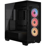 CORSAIR Kućište 3500X LX-R Midi-Tower E-ATX RGB s kaljenim staklom crno