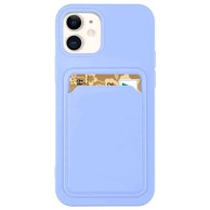 HURTEL Torbica Card Case silikonska sa držačem kartica za iPhone 11