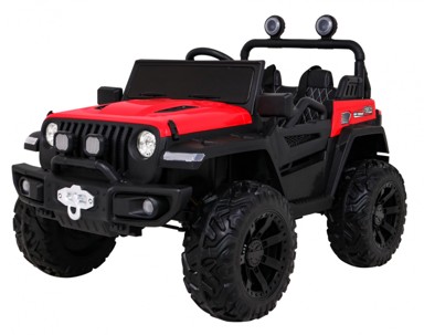 Auto na akumulator Master Of Terrain 4x4, crveni
