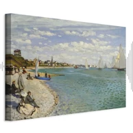 Slika Claude Monet – Regatta at Sainte-Adresse, 60x40 cm, akustična