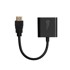 HDMI na VGA adapter, muški na ženski, crna