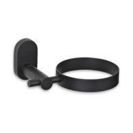 KELA Držač za sušilo za kosu Alessio KL-22756, crni, 14 × 11 × 6 cm