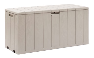 ROJAPLAST Kutija za odlaganje BRAVO, 270 l, svijetlo siva