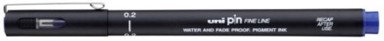 UNI Marker pin02-200, plavi