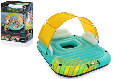 BESTWAY Madrac u obliku otoka 300 x 275 cm