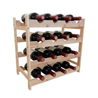 NORTHIX Stalak za vino od bambusa, 6 boca