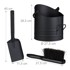 NORTHIX Pepeljara s priborom, 9,5 l