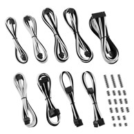 CABLEMOD Classic ModMesh C-Series set kabela Corsair AXi, HXi & RM, crno/bijeli CM-CSI-CKIT-NKKW-R
