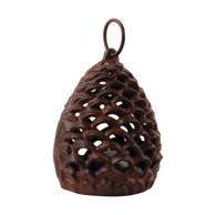 ESSCHERT DESIGN Metalna lanterna (visina 18 cm) Pine Cone 