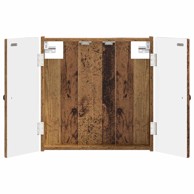 Kabinet za mete EDE, stari izgled drva, 52,5 × 10,5 × 53,5 cm