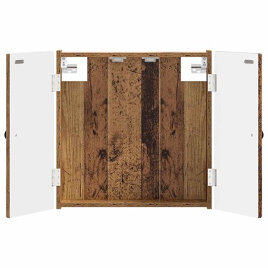 Kabinet za mete EDE, stari izgled drva, 52,5 × 10,5 × 53,5 cm