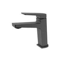 SCHMIDLER Miješalica za umivaonik Berlin, Gun Metal, s gornjim dijelom sifona