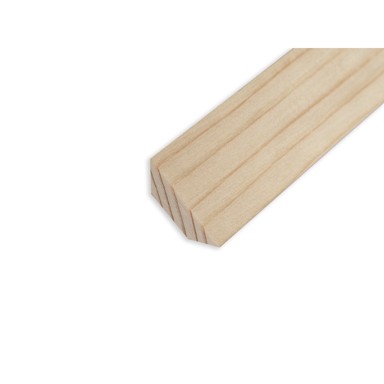 Drvena letva Žaže, 9, 22x22 mm, 2 m