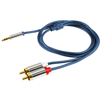 HOME Kabel RCA x 2 / 3,5mm x 1 A 49, 1m