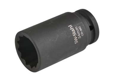 SW-STAHL Nasadni ključ 3/4″, udarni, 34mm, 12 kutni 10186L-34