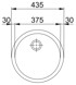 FRANKE Sudoper RAN 610-38 1½''
