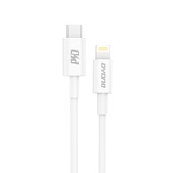 DUDAO L6X kabel USB-C – Lightning, PD 20 W, 1 m, bijeli