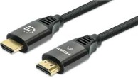MANHATTAN Kabel Ultra-slim, HDMI (M) na HDMI (M), 4K@60Hz, 1m