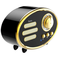 HOCO Zvučnik BS25 retro, BT, 1200 mAh, 5 h, 5 W, crni