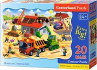 CASTORLAND Puzzle Maxi Kuća u izgradnji, 20 kom