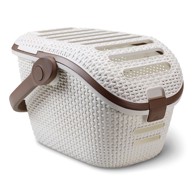 CURVER Transportna kutija za ljubimce Vintage, bijela