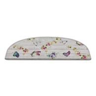 VITAUS Krem set tepiha za stepenice 16 kom, 20x65 cm, Butterfly Life