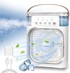 NETSCROLL Ventilator Coolio 3 u 1 s vlaženjem, bijeli