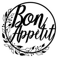 WALLITY Metalna zidna dekoracija Bon Appetit