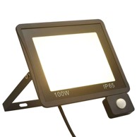 LED reflektor sa senzorom 100W, topla bijela 