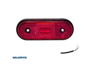 VALERYD Pozicija LED 120x46x18mm crvena 12-30v s katadiopterom/kabel 450mm 3156008