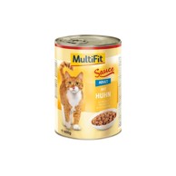 MULTIFIT Cat Adult piletina u umaku 400 g konzerva