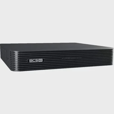 BCS BASIC Snimač BCS-B-NVR0401-4P (ver. 2.0), 4 kanala, PoE 54W, HDMI 4K/VGA, podrška za 8MP kamere, crni