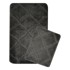  FOUTASTIC Antracitno sive kupaonske prostirke u setu 2 kom 50x80 cm Cizgili