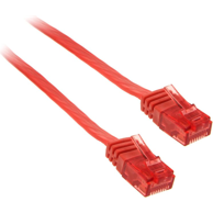 INLINE Mrežni kabel 71600R Cat6 U/UTP, 10 m, crveni