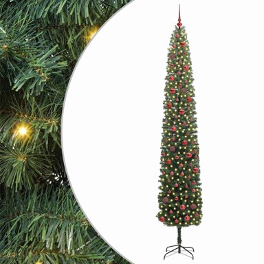 Božićno drvce umjetno zelena 270 cm PVC i čelik i plastika