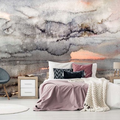 Samoljepljiva foto tapeta Connected Clouds 98x70
