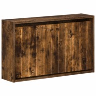 Zidni ormar za cipele Zwolle 71 x 17 x 43 cm, dimljeni hrast