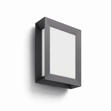 Zidna/stropna svjetiljka Karp, LED, 6W, 600 lm, 2700 K, IP44, 17293/93/16, antracit