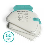NANOBEBE Vrećica za mlijeko 50 kom