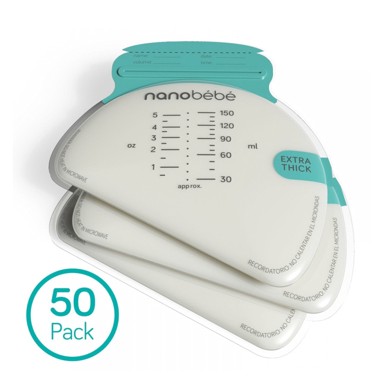 NANOBEBE Vrećica za mlijeko 50 kom