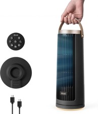 LEVOIT Akumulatorski stolni ventilator Windi Mini Pro, 20 dB