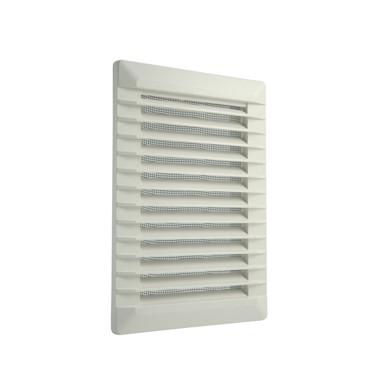 Ventilacijska oprema VENTILACIJSKA REŠETKA 140x315 mm PRAVOKUTNA S MREŽICOM