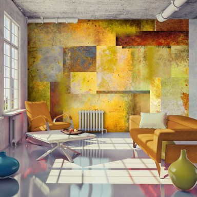 Foto tapeta Orange Hue of Art Expression 400x280